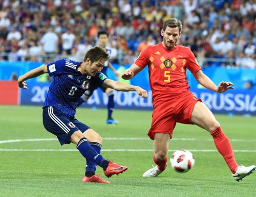 ワールドカップサッカー日本ベルギーの壮絶な戦い